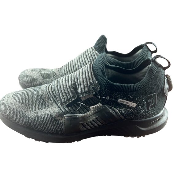 Footjoy Hyperflex Wrapid Mens Golf Shoes Size 13M Gray & Black Golf Shoe - Picture 8 of 9